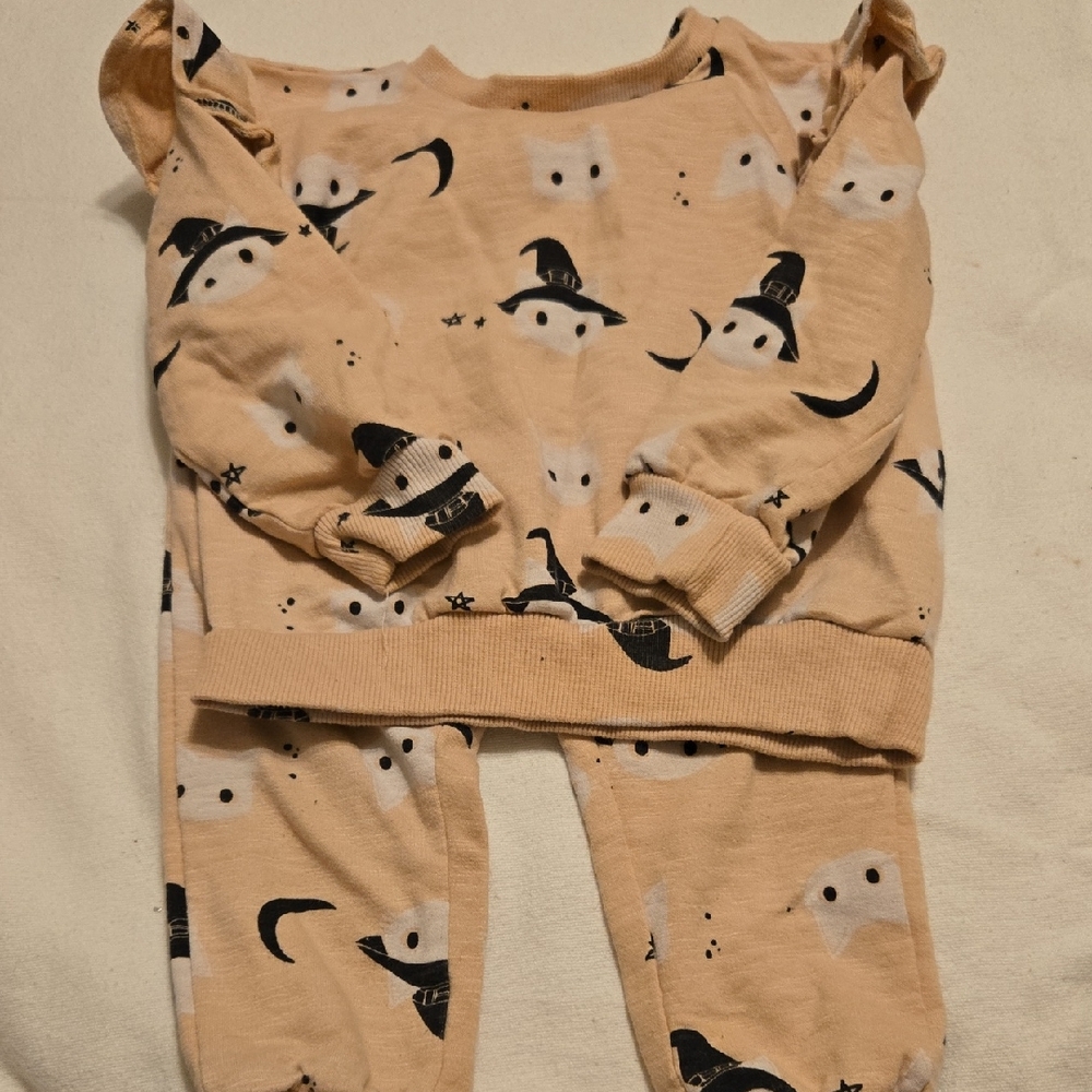 Jessica Simpson Kids Matching Set - Cream and Black